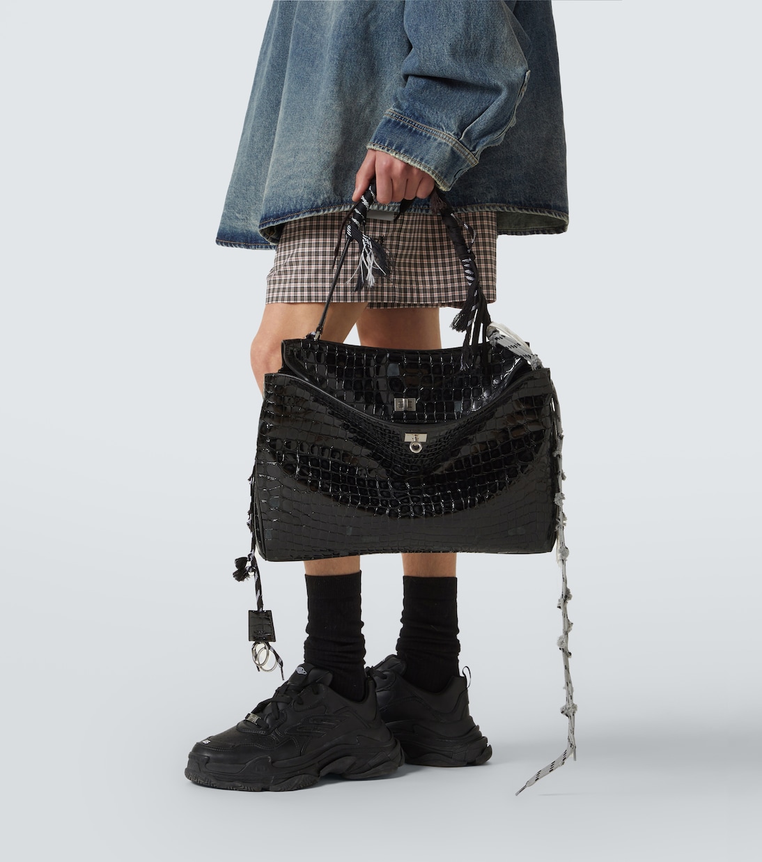 Tote Rodeo aus Leder | Balenciaga