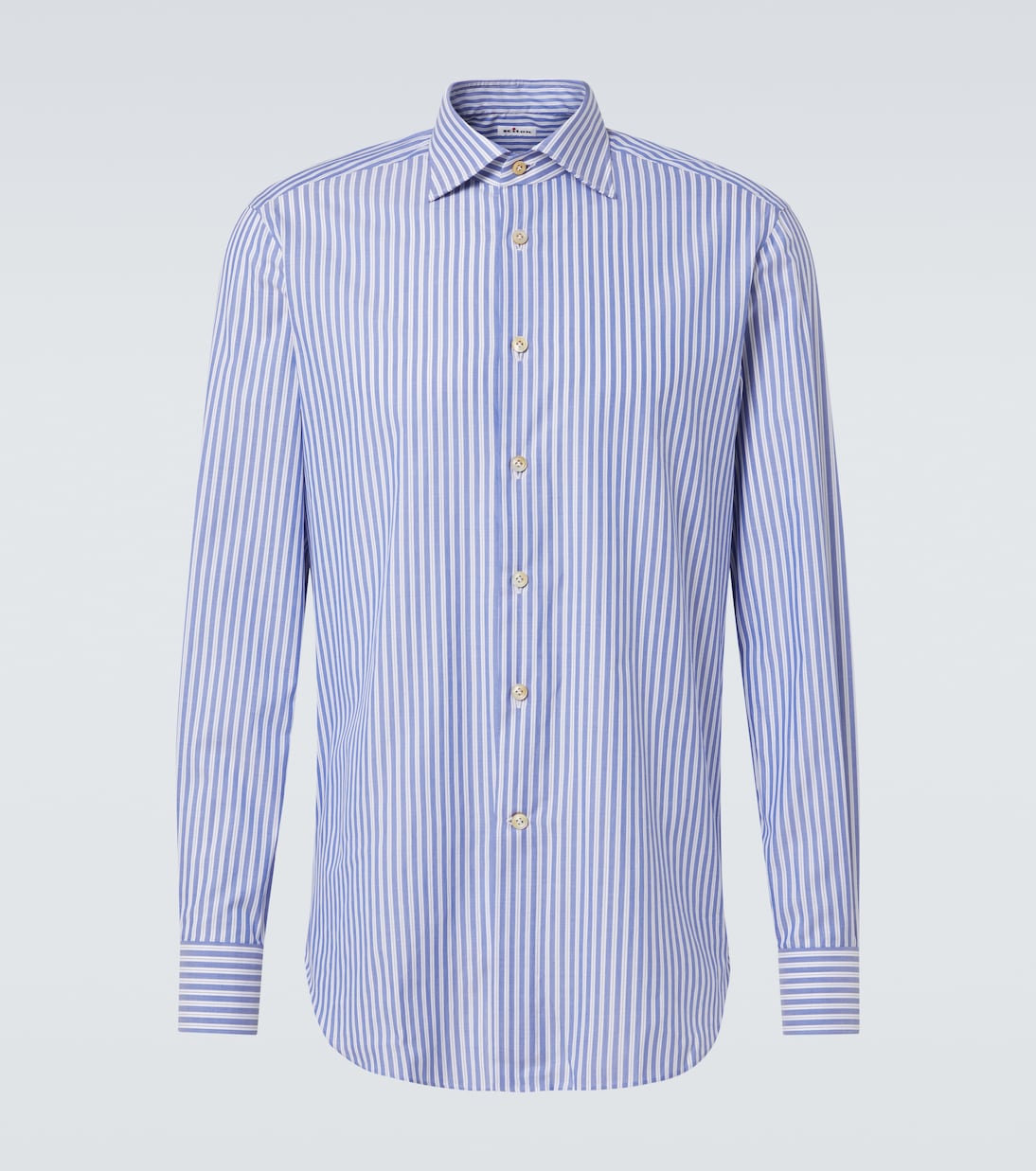 Camisa oxford de algodón a rayas | Kiton