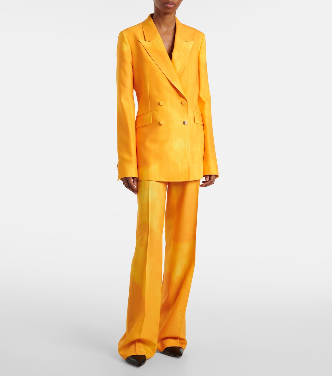 Vesta high-rise wool flared pants | Gabriela Hearst