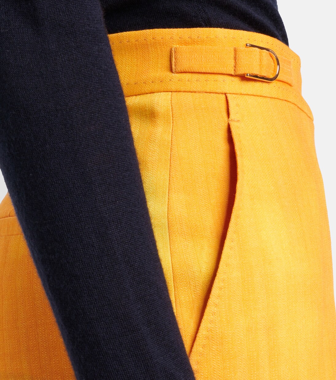 Vesta high-rise wool flared pants | Gabriela Hearst