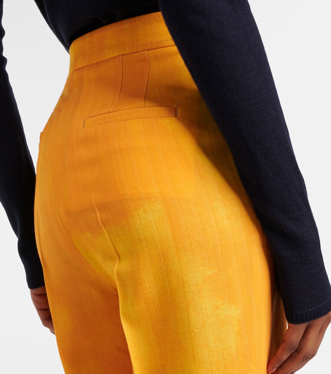 Vesta high-rise wool flared pants | Gabriela Hearst