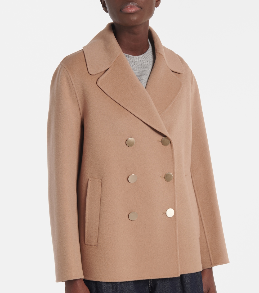 Margot double-breasted wool blazer | 'S Max Mara