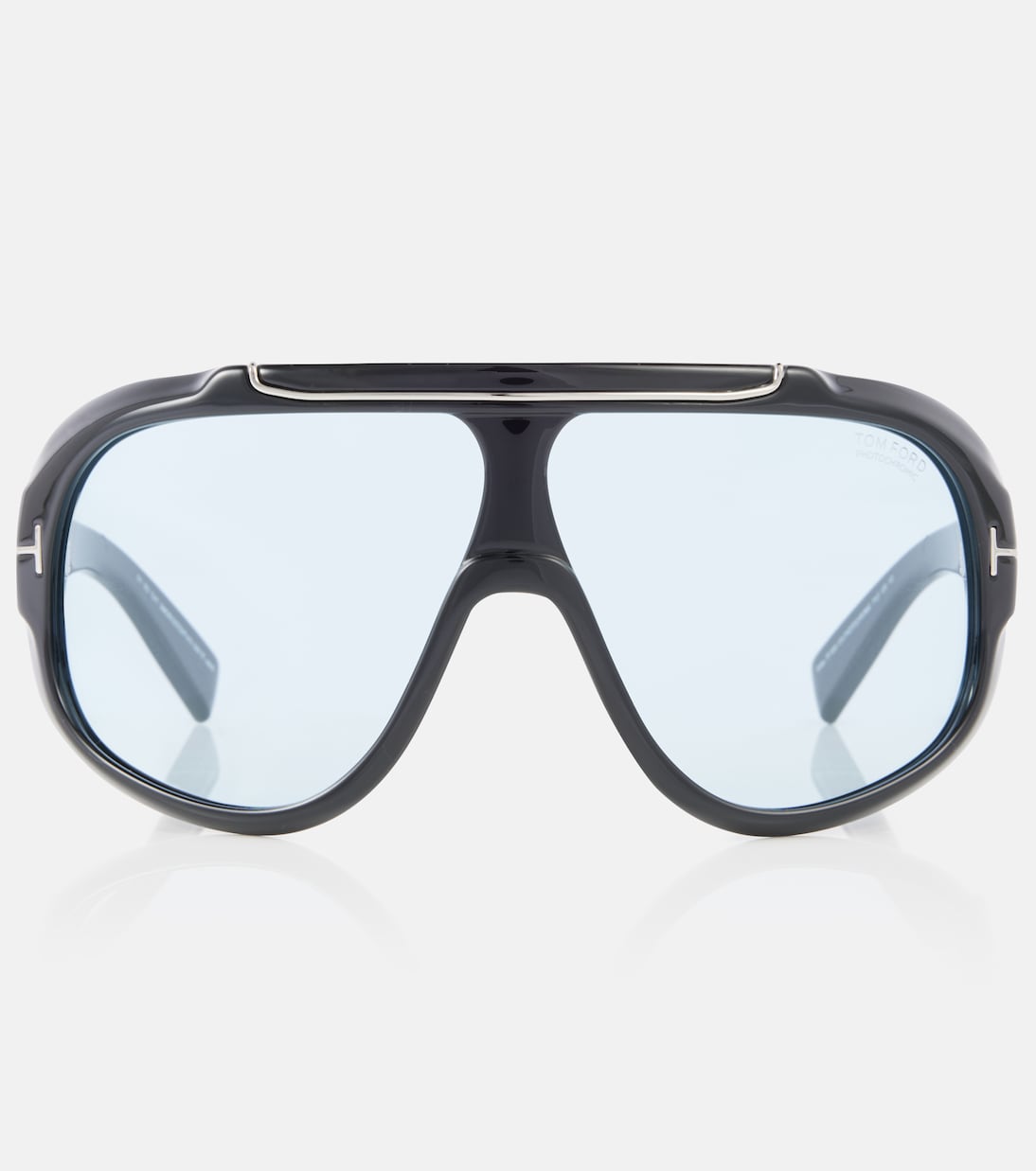 Occhiali da sole aviator TOM FORD con montatura rellen per stile giovane e moderno
