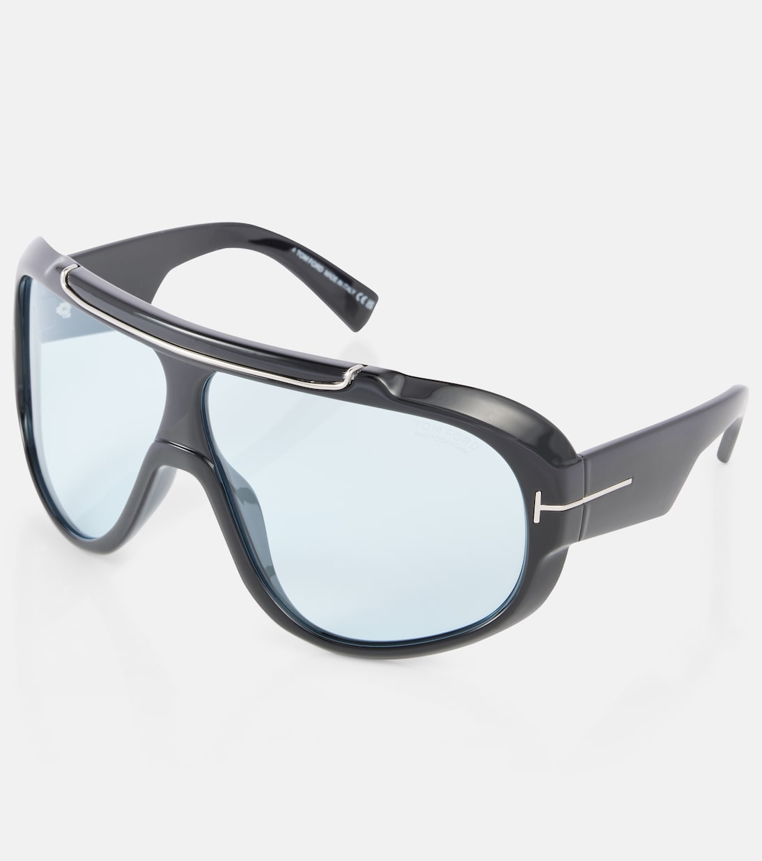 Occhiali da sole aviator TOM FORD con montatura rellen per stile giovane e moderno