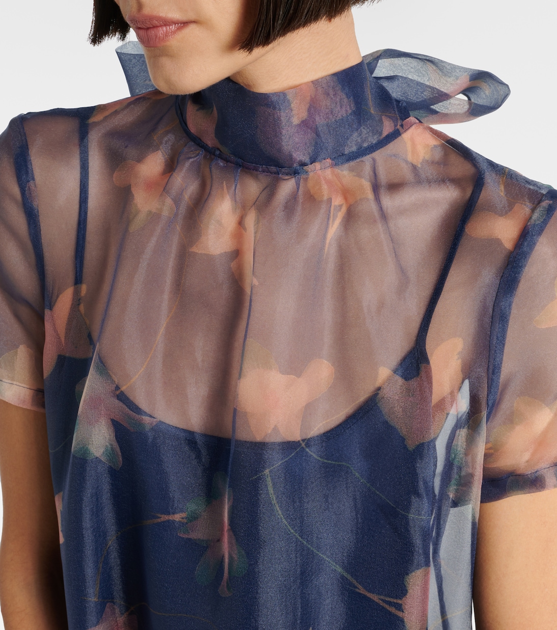 Abito lungo Calluna in organza | Staud