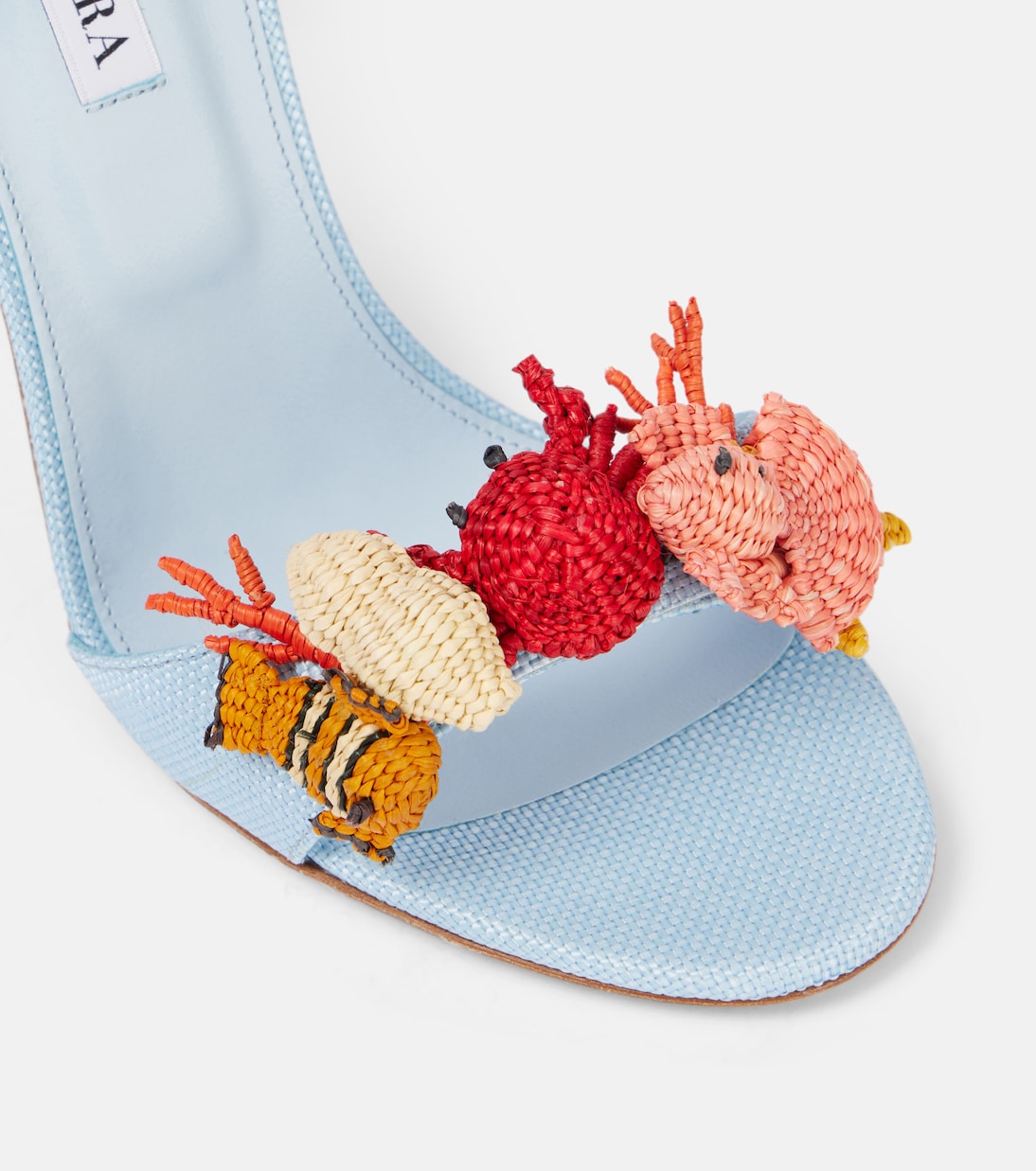 Sandales Marea en raphia | Aquazzura