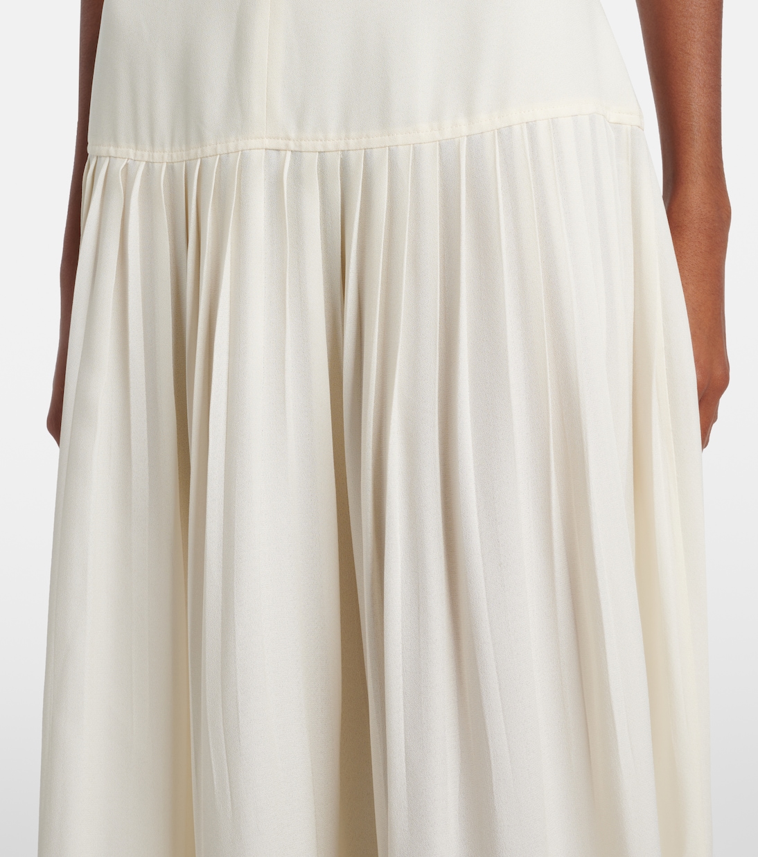 Tala halterneck georgette maxi dress | Proenza Schouler