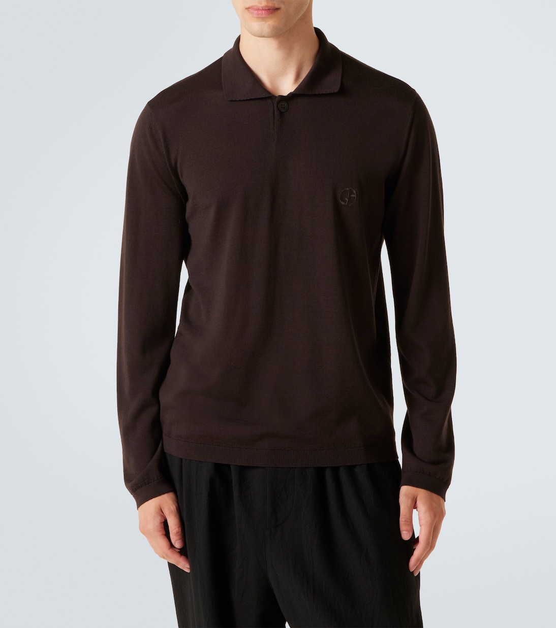 Polo in lana vergine | Giorgio Armani