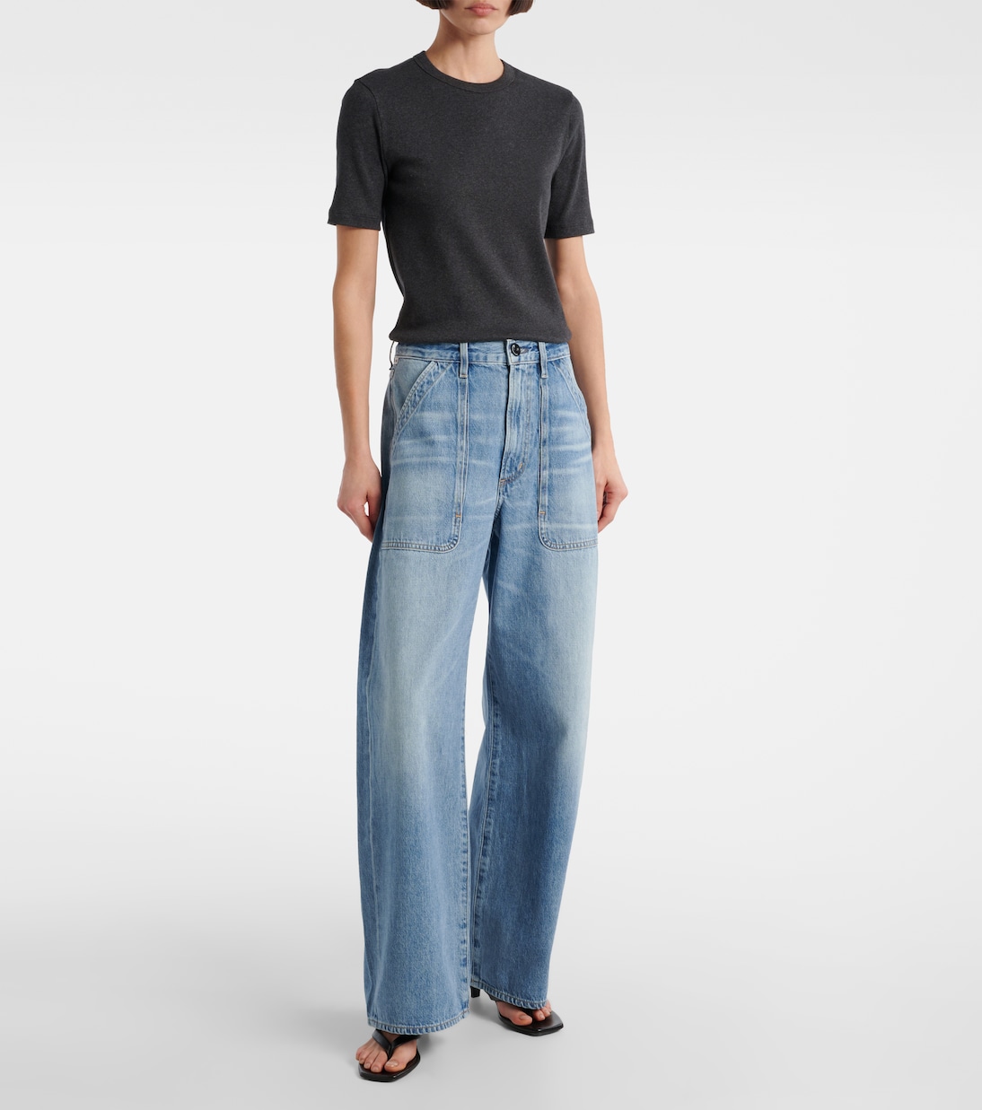 Jeans anchos Ayla de tiro alto | Citizens of Humanity