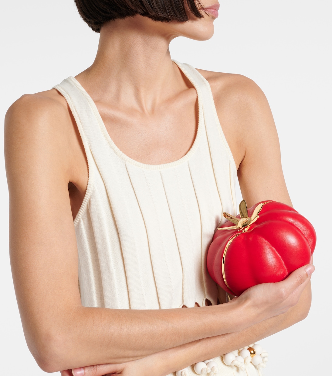 Paula's Ibiza leather clutch  | Loewe