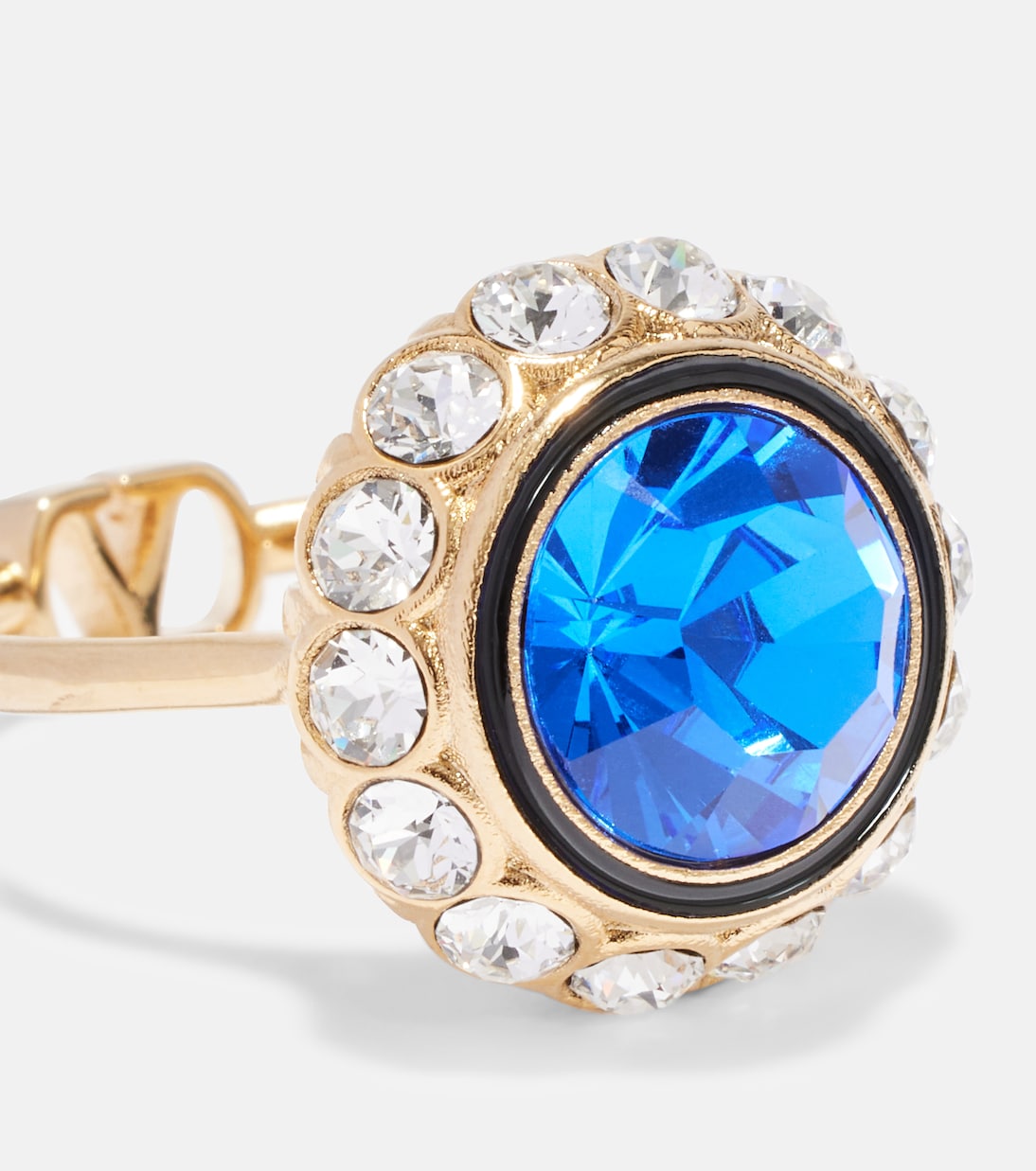 Anillo VLogo con cristales | Valentino