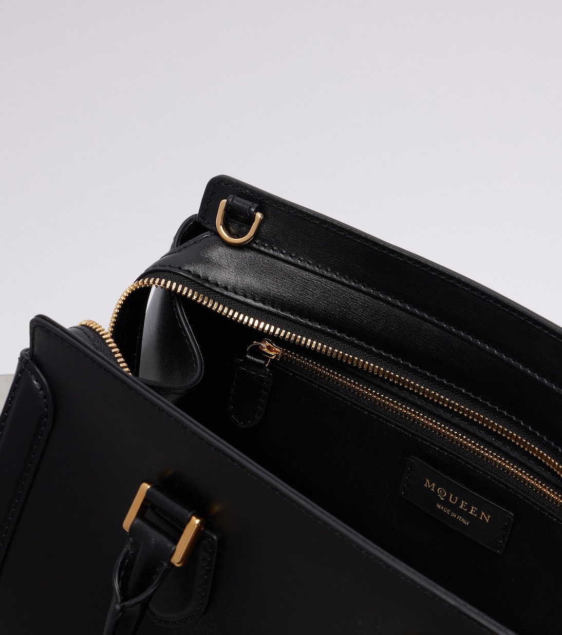 Birdee Medium leather tote bag | McQueen