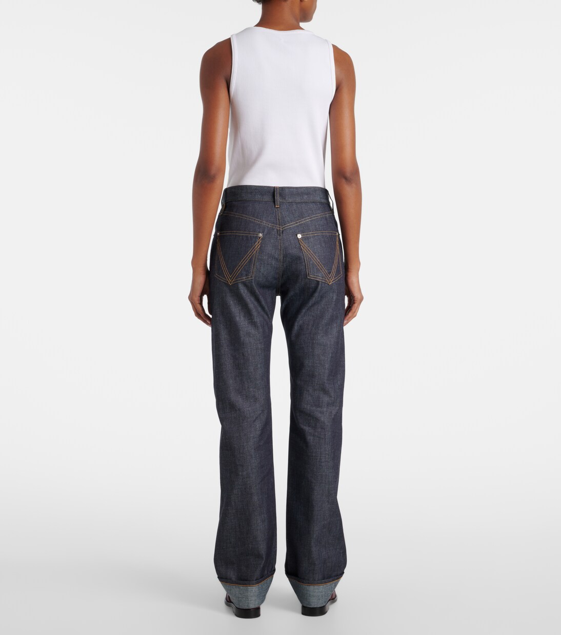 Low-rise straight jeans | Bottega Veneta