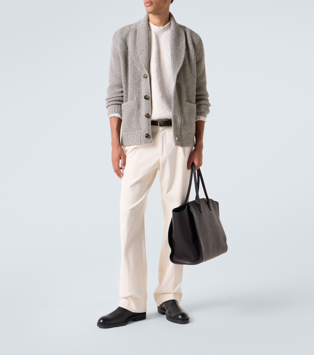 Ribbed-knit wool and cashmere cardigan | Tod's