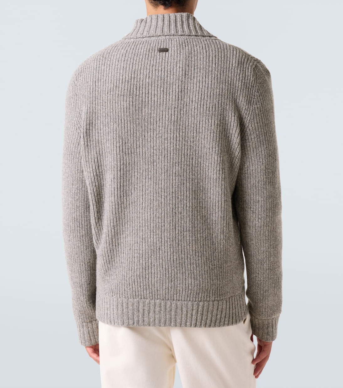 Ribbed-knit wool and cashmere cardigan | Tod's