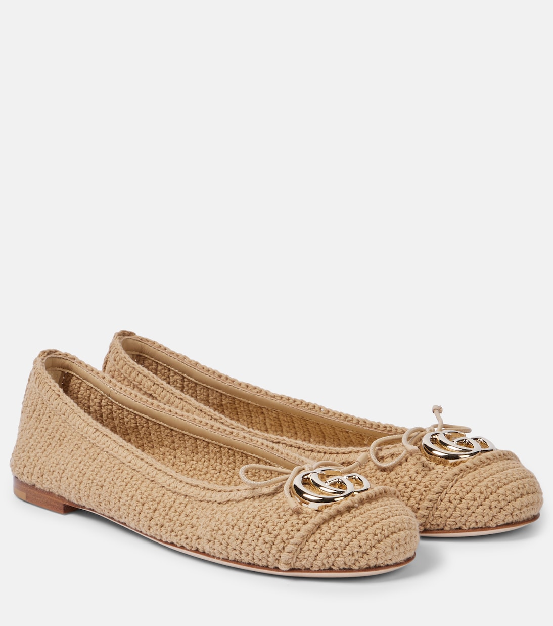 Bailarinas Marmont GG de croché | Gucci