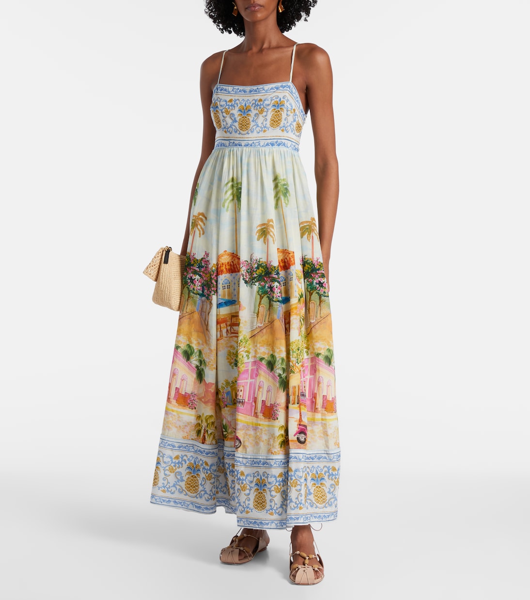 Sandali in pelle con perline | Farm Rio