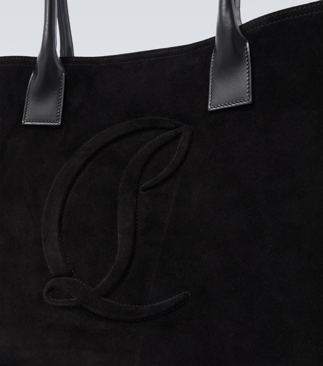 By My Side suede tote bag | Christian Louboutin