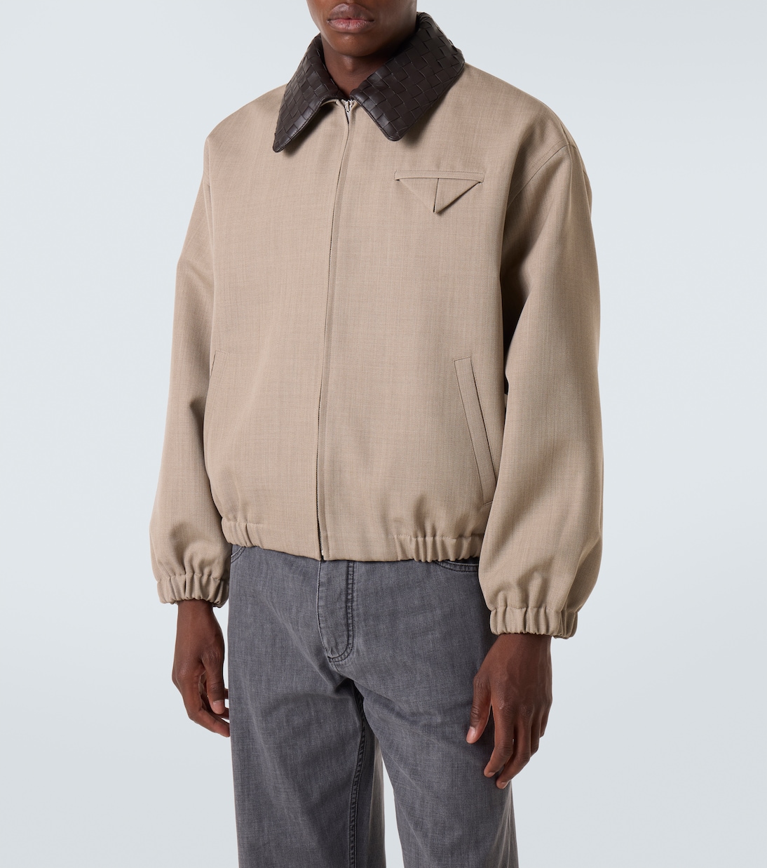 Intrecciato wool blouson | Bottega Veneta