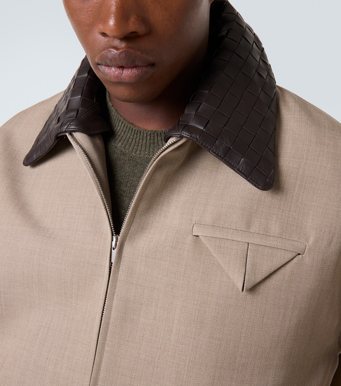 Intrecciato wool blouson | Bottega Veneta