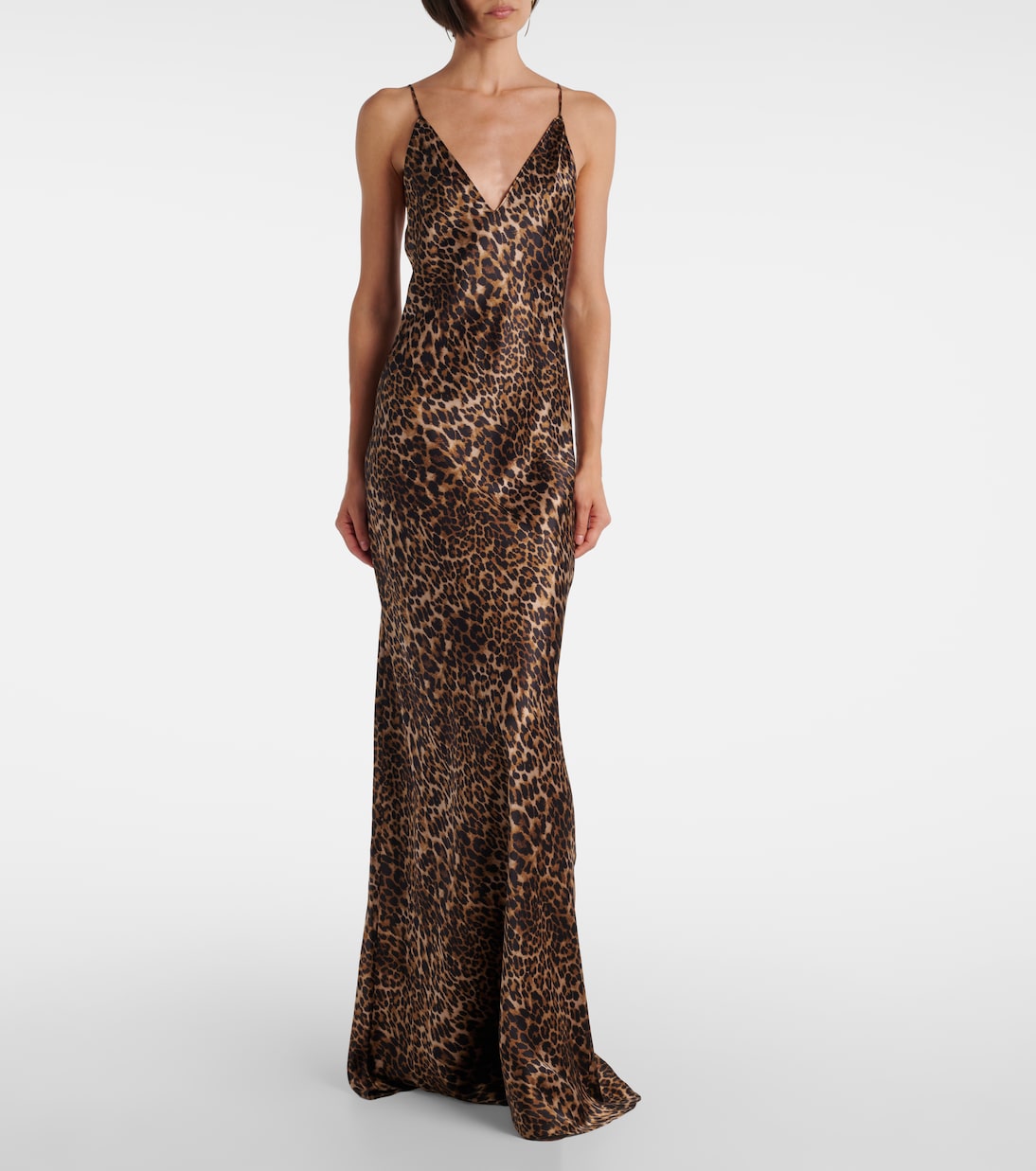 Ira leopard-print silk gown | Nili Lotan