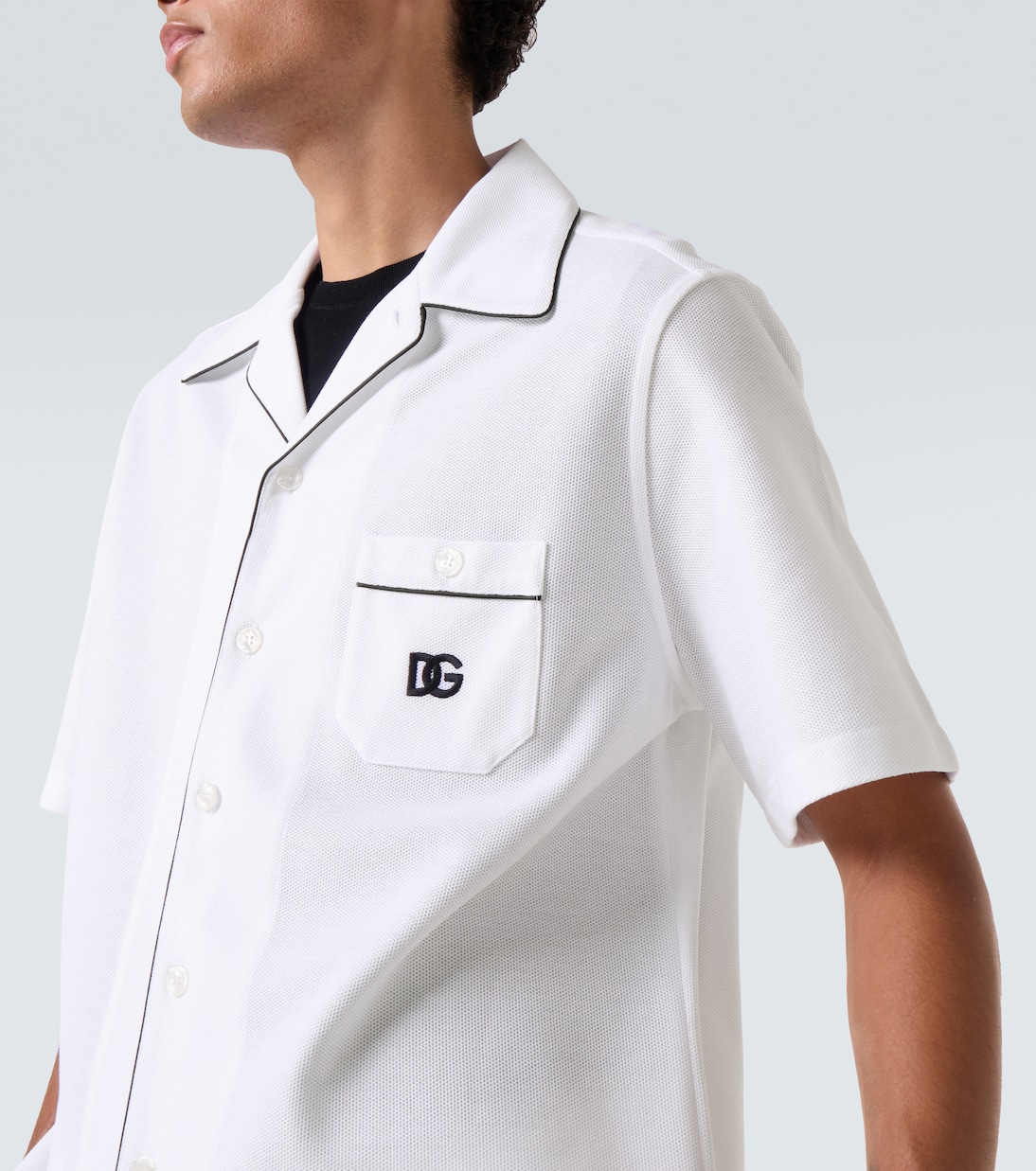 Chemise DG en coton et soie | Dolce&Gabbana