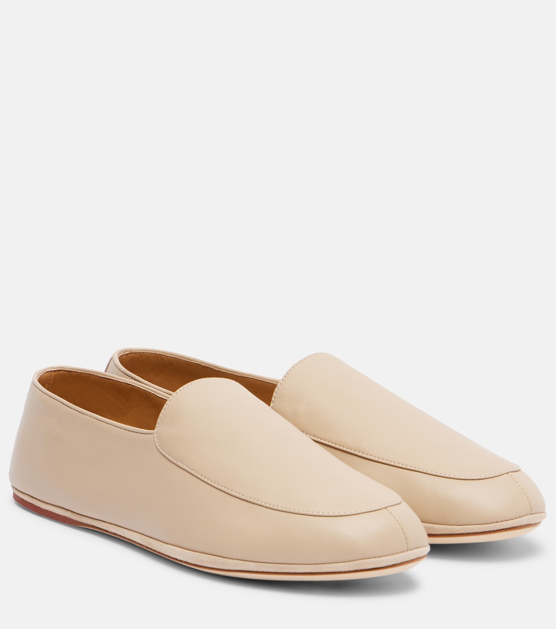 Anton leather loafers | Loro Piana