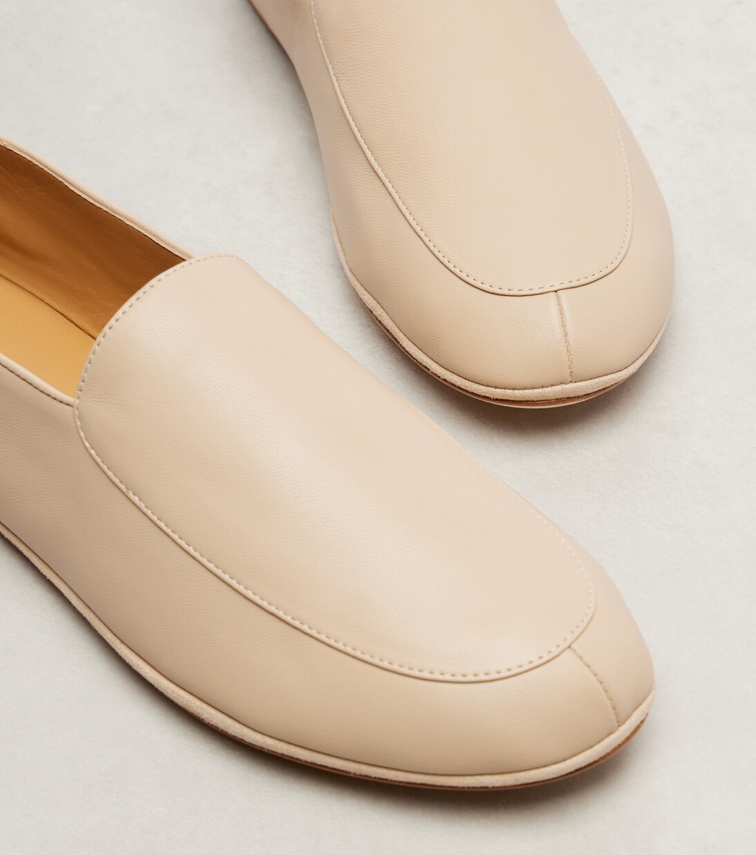 Anton leather loafers | Loro Piana