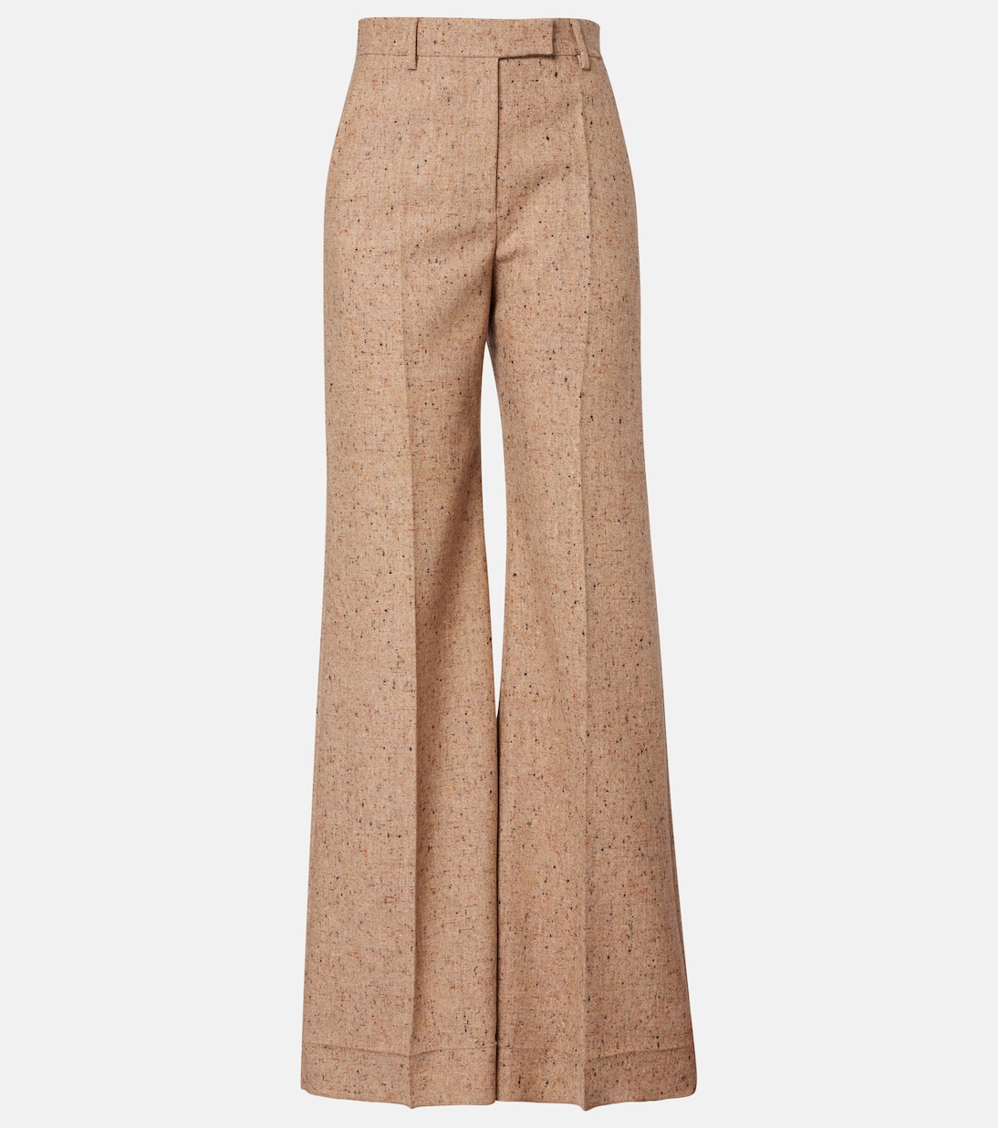 Pantalones anchos de lana virgen | Valentino