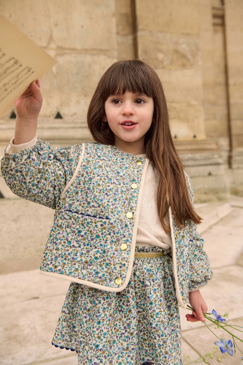 Jouliane floral corduroy jacket | Louise Misha