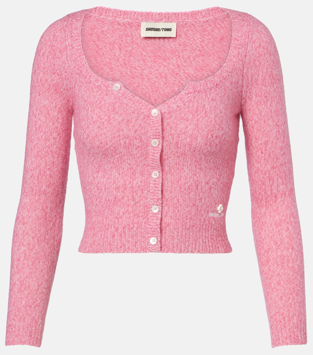 Cardigan en laine et cachemire mélangés | Shushu/Tong