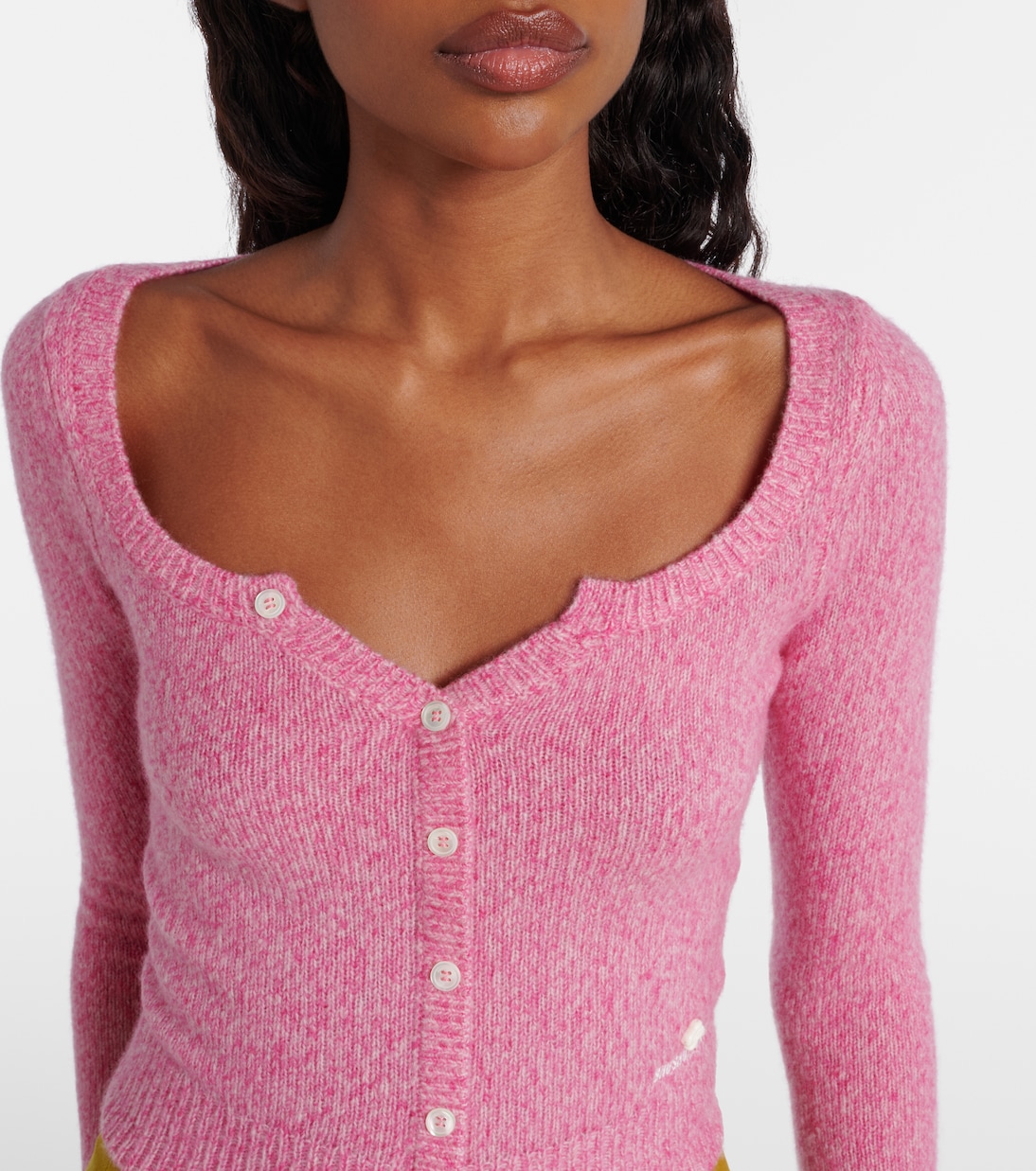Cardigan en laine et cachemire mélangés | Shushu/Tong