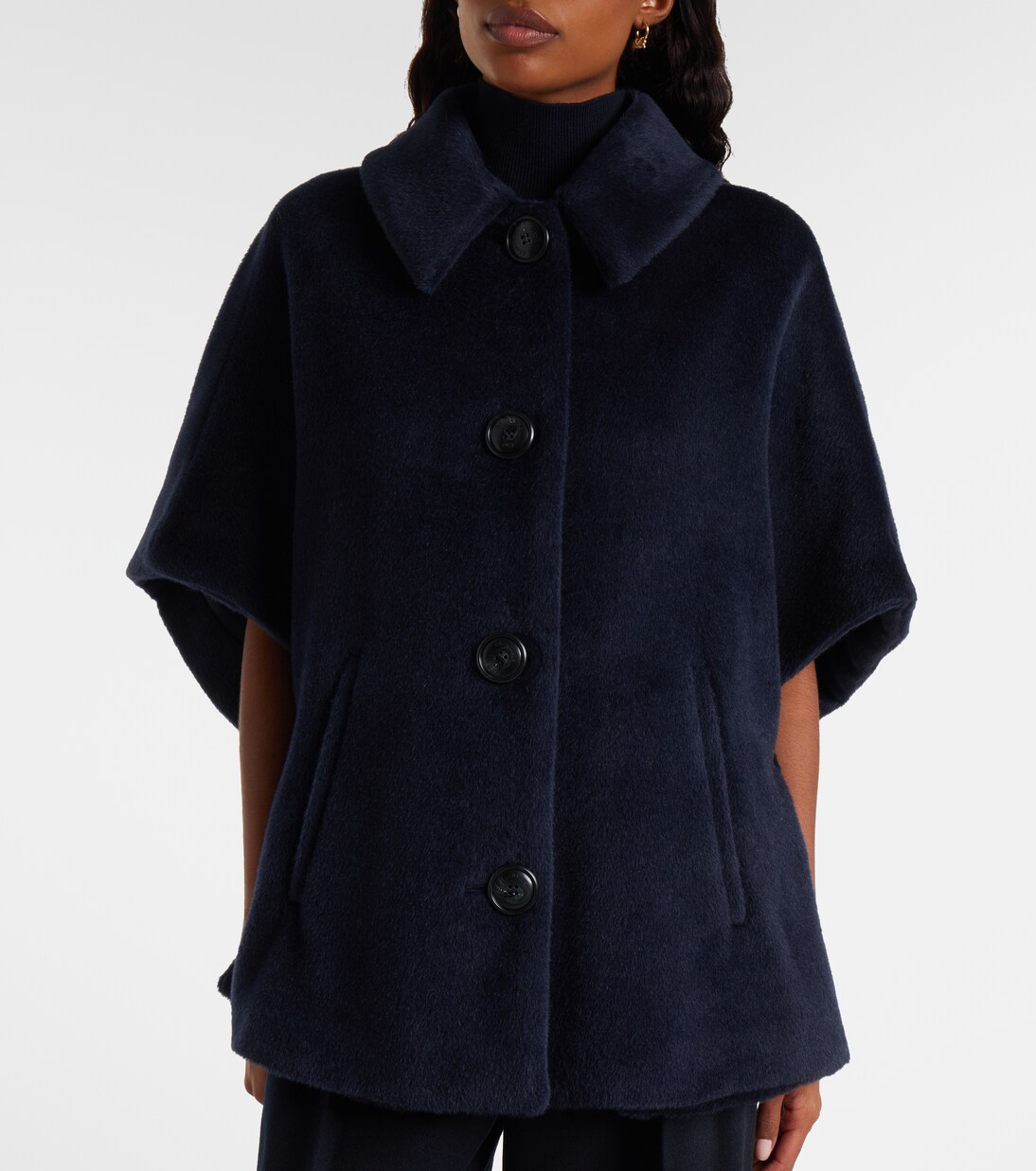 Cape Gulie en alpaga et laine  | Max Mara