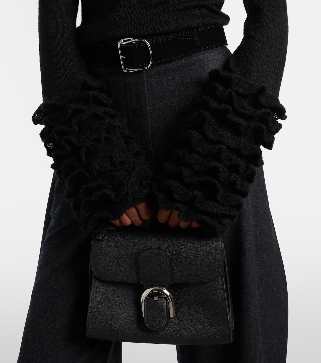 Brilliant Small leather shoulder bag | Delvaux