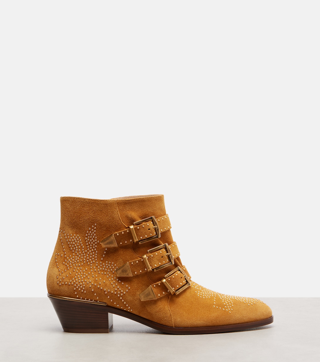 Botines Susan de ante con tachuelas | Chloé