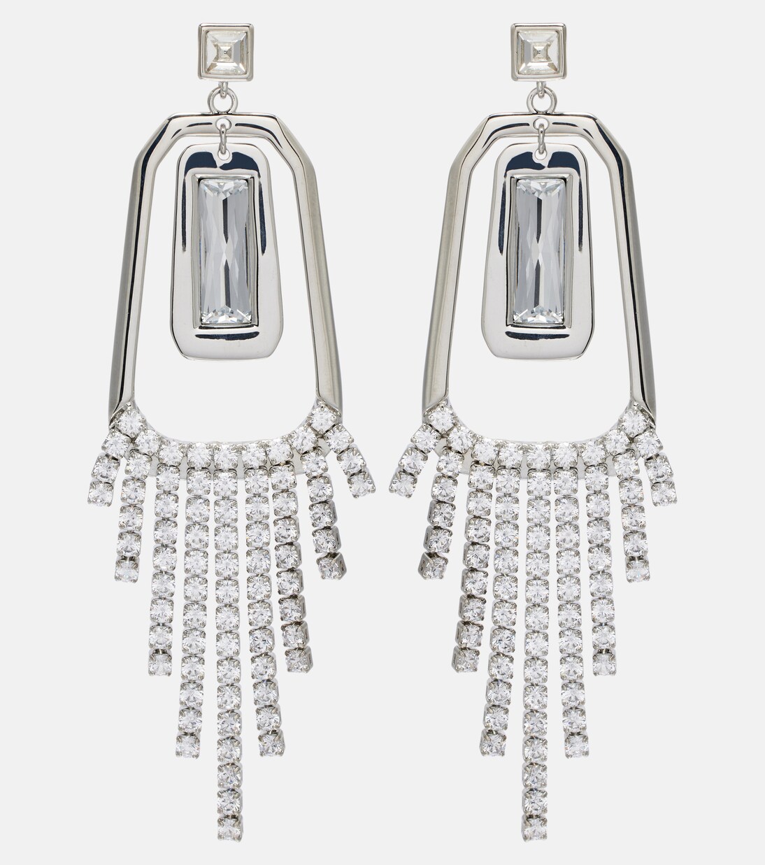 Embellished pendant earrings | Rebecca Vallance