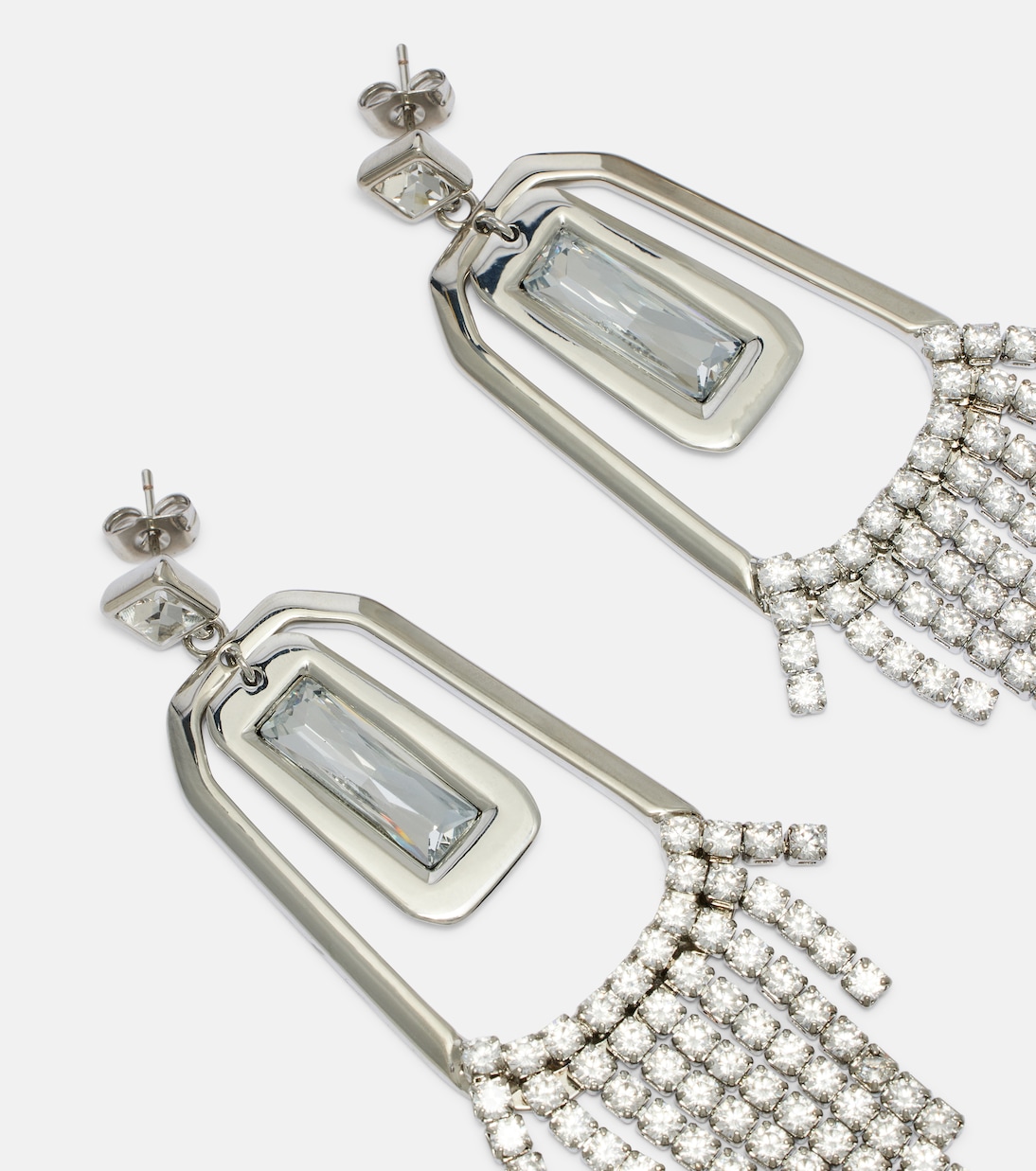 Embellished pendant earrings | Rebecca Vallance