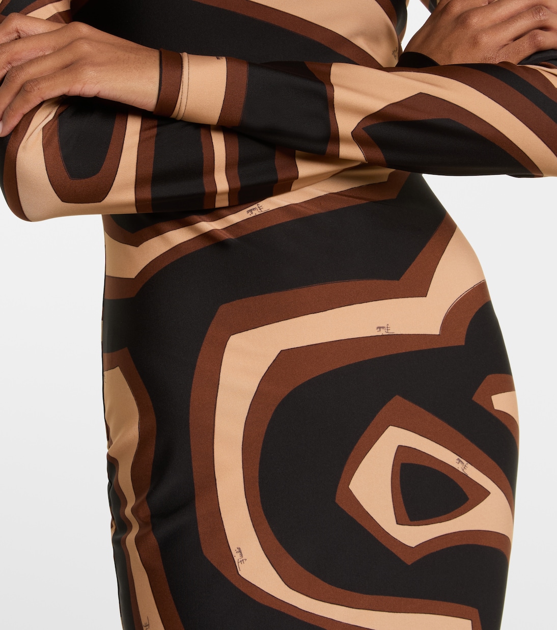 Labirinto jersey minidress | Pucci