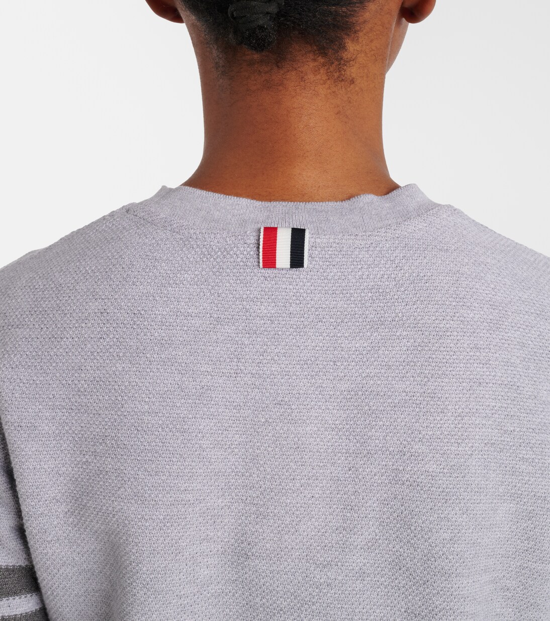 4-Bar cotton jersey T-shirt | Thom Browne