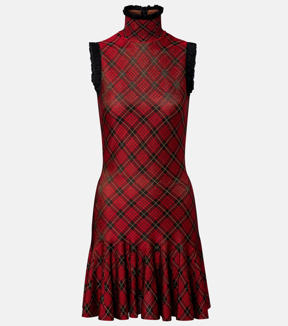 Plaid minidress | McQueen