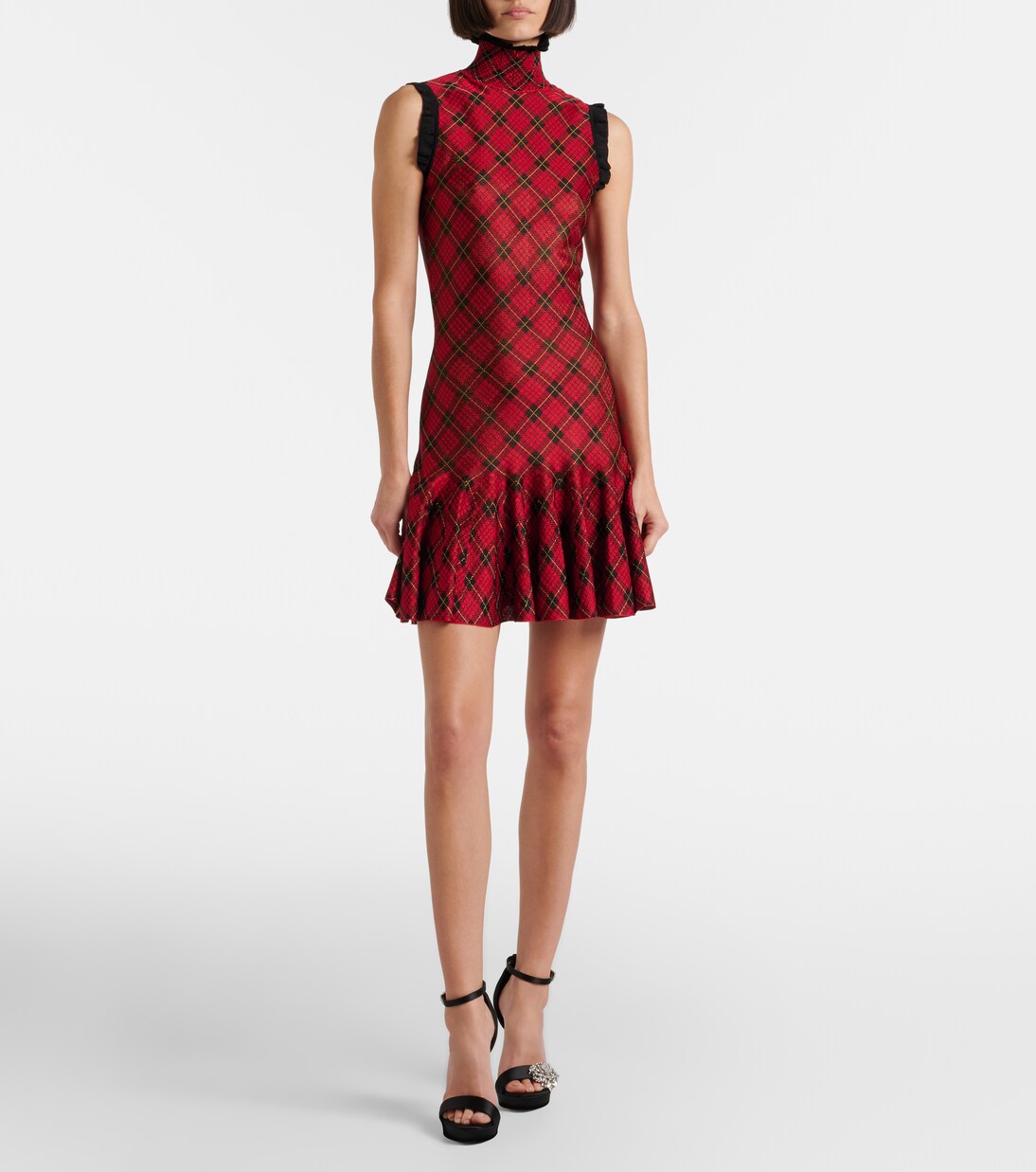 Plaid minidress | McQueen