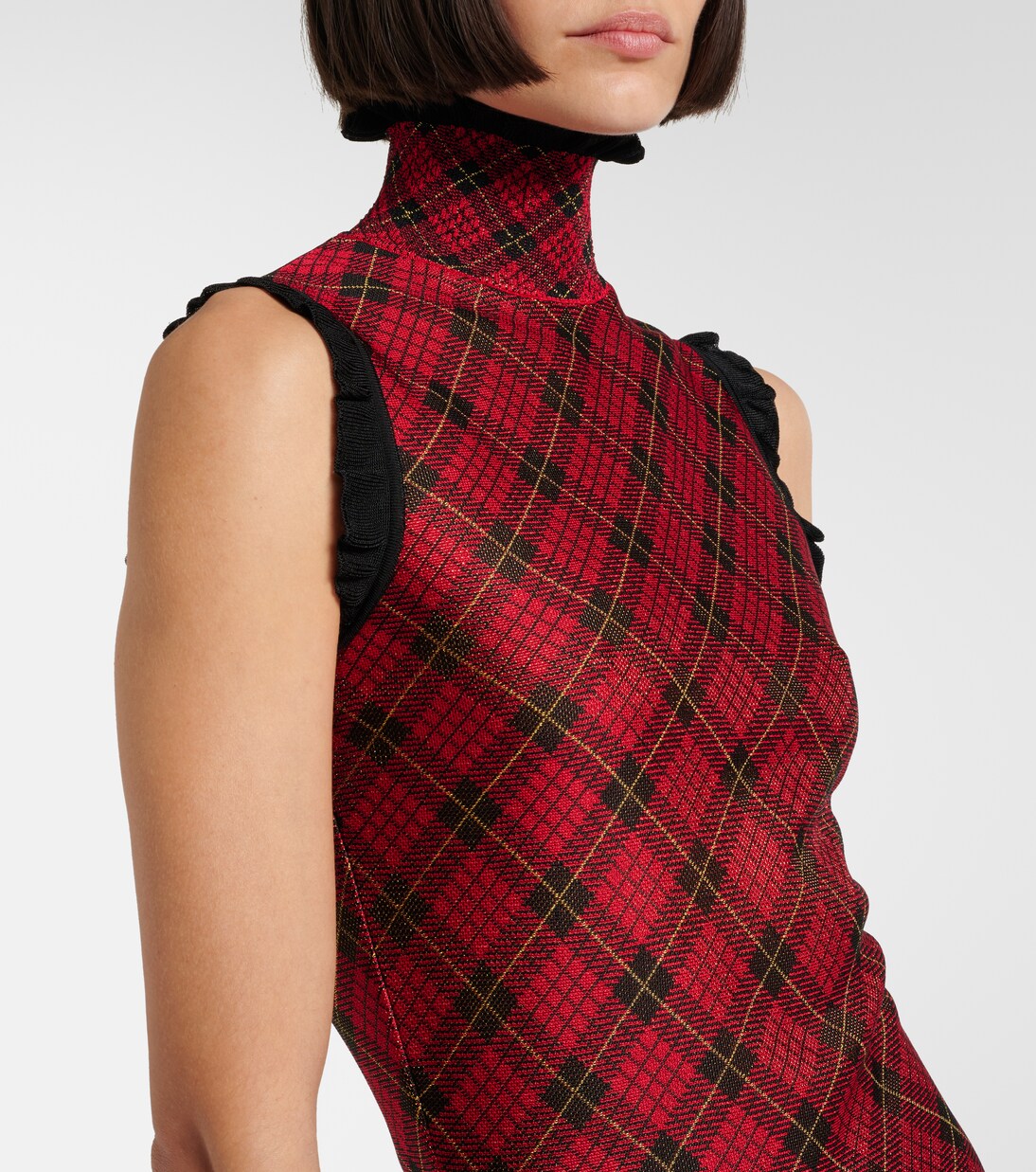 Plaid minidress | McQueen