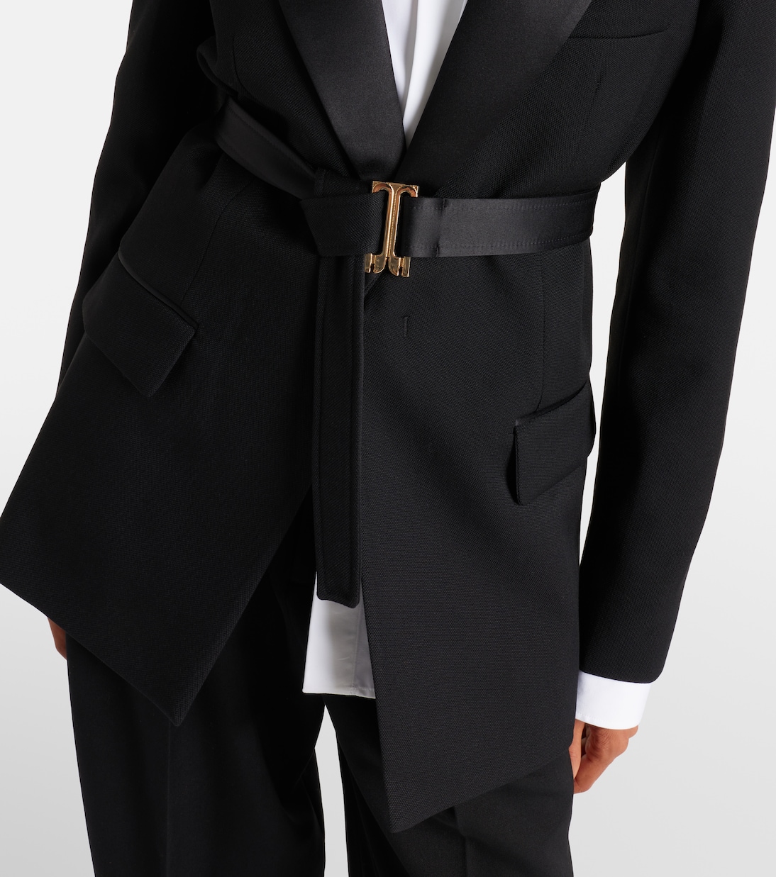 Blazer mit Satin | Victoria Beckham