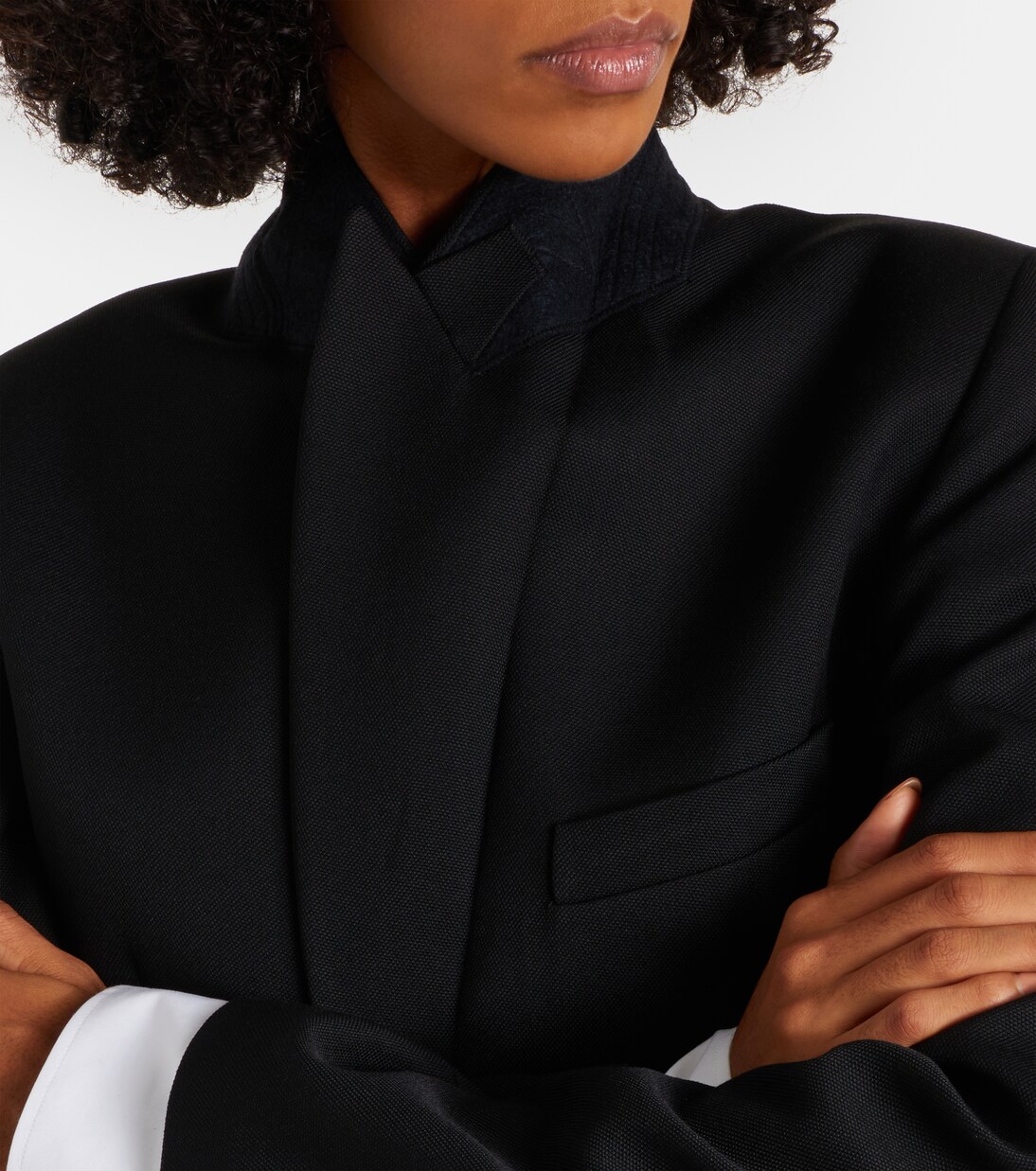 Blazer mit Satin | Victoria Beckham