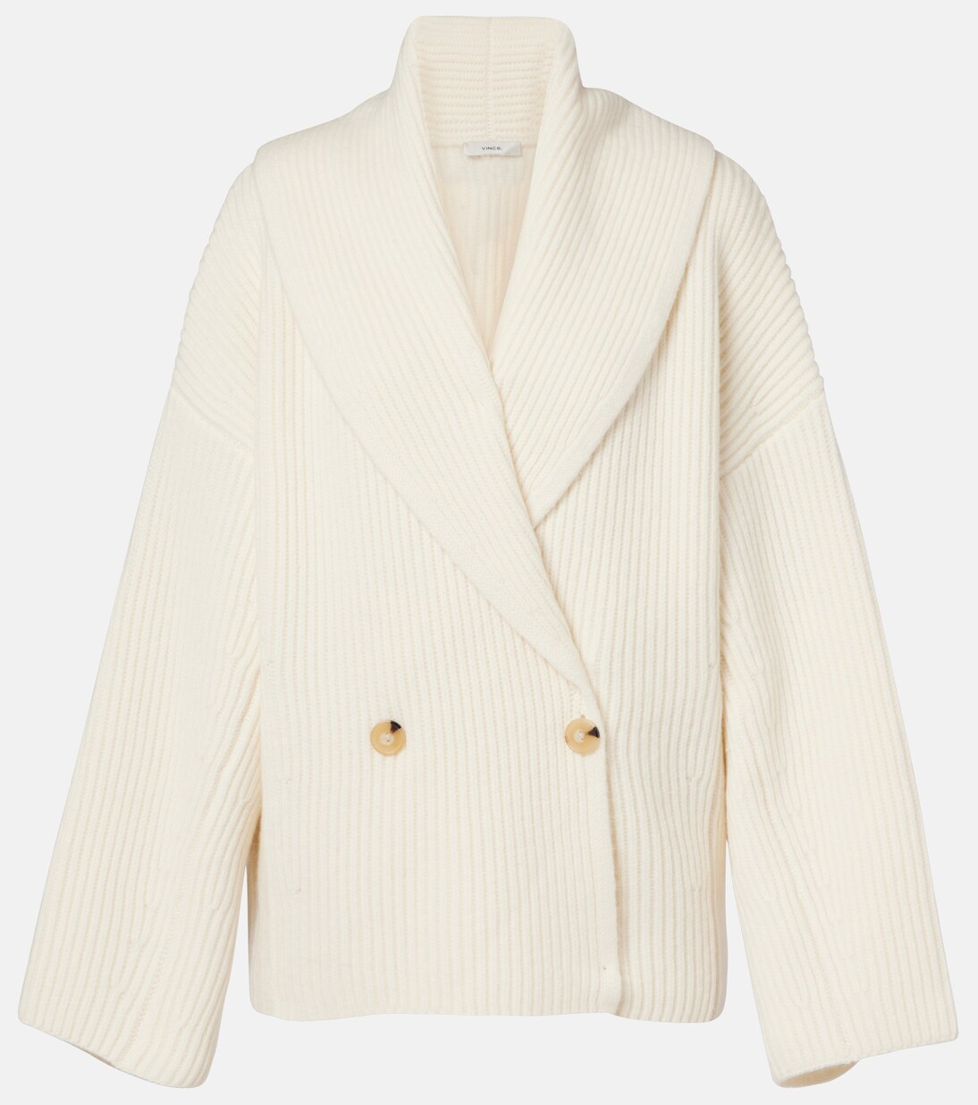 Ribbed-knit wool-blend jacket  | Vince