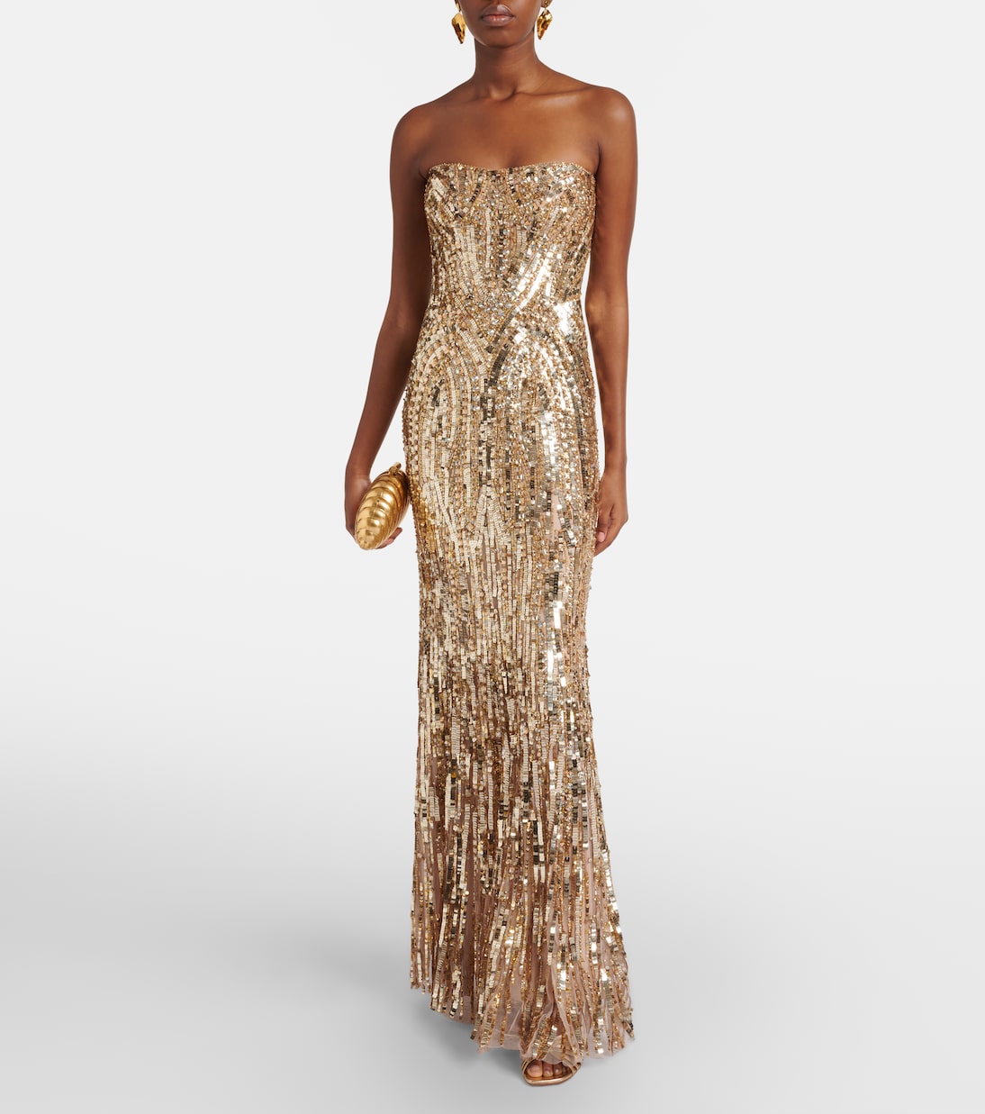 Euphoria sequined gown | Jenny Packham