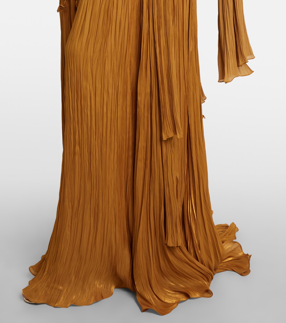 Peplum ruched gown | Marmar Halim