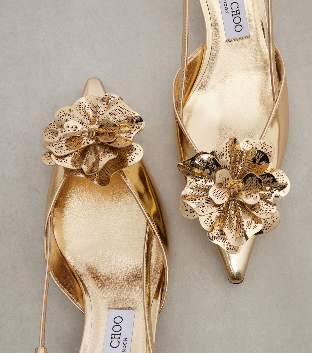 Mimmi 50 leather slingback pumps | Jimmy Choo