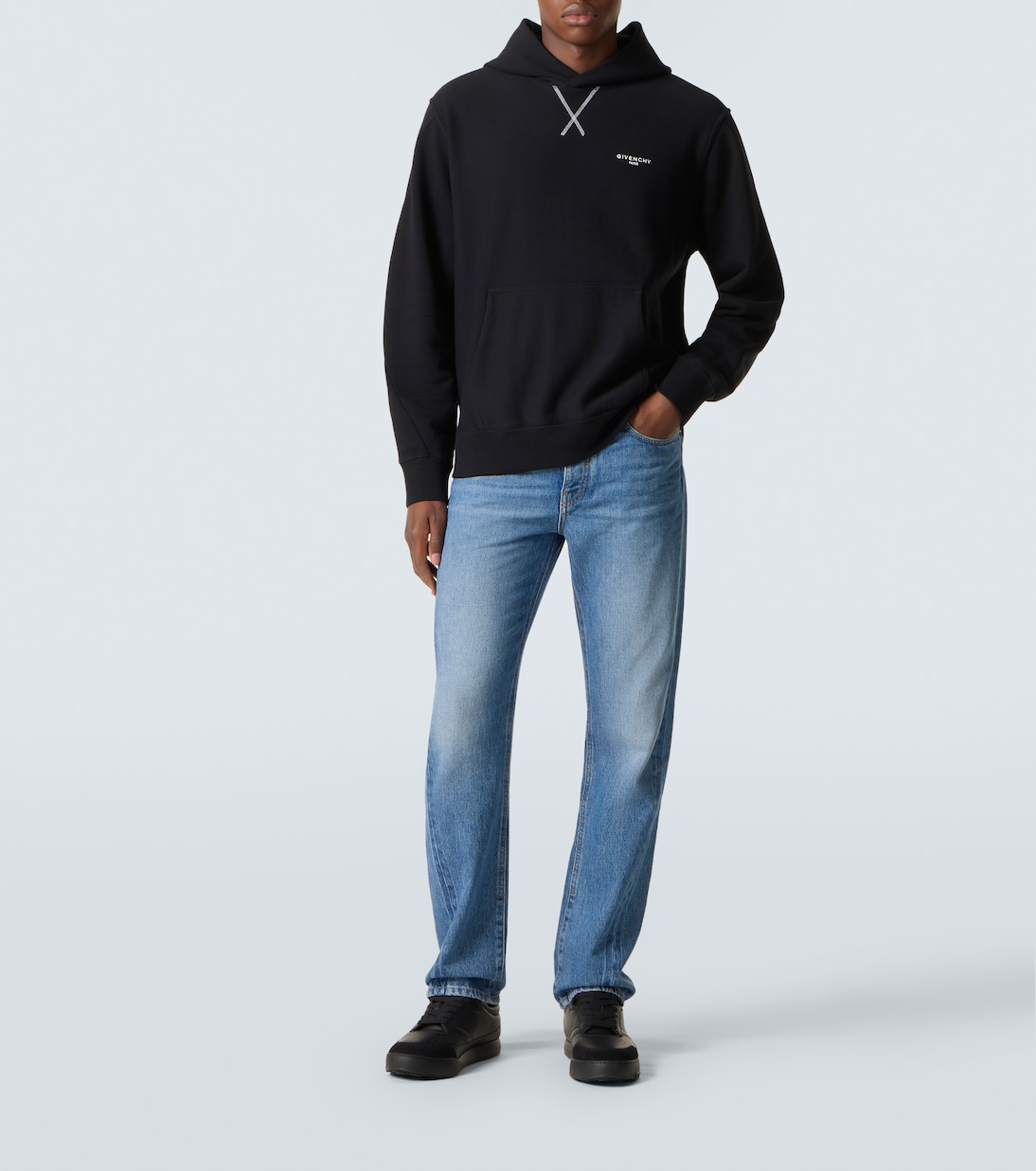 Felpa in jersey di cotone con cappuccio | Givenchy
