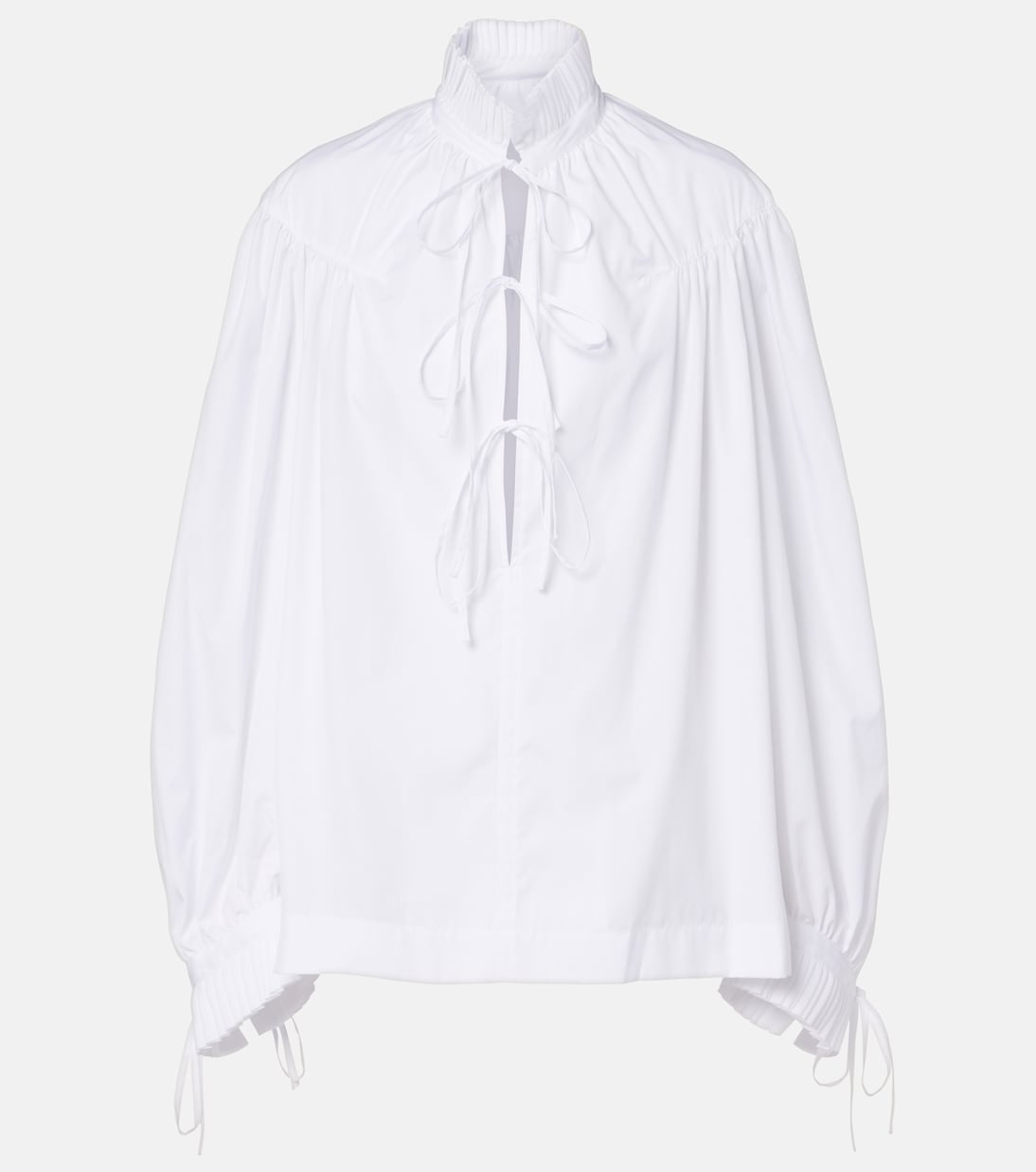 Ruffled cotton blouse | Dries Van Noten
